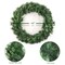 48" Deluxe Evergreen Double Wreath | Lifelike Greenery | Indoor/Outdoor Use | Holiday & Christmas Décor | Perfect for Front Door, Mantels, & Walls